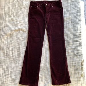 JCrew cord pants